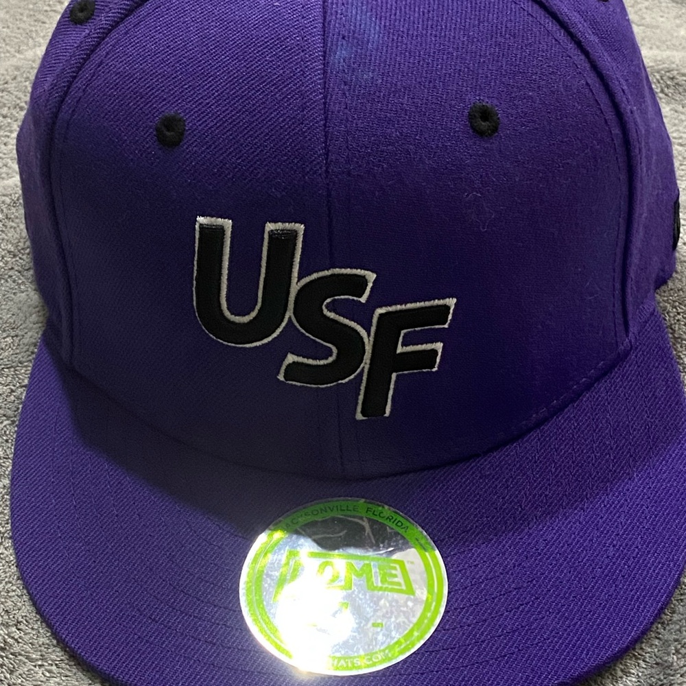 USF University of Sioux Falls Cougars NSIC The Game Pro Fitted Size 7 Cap